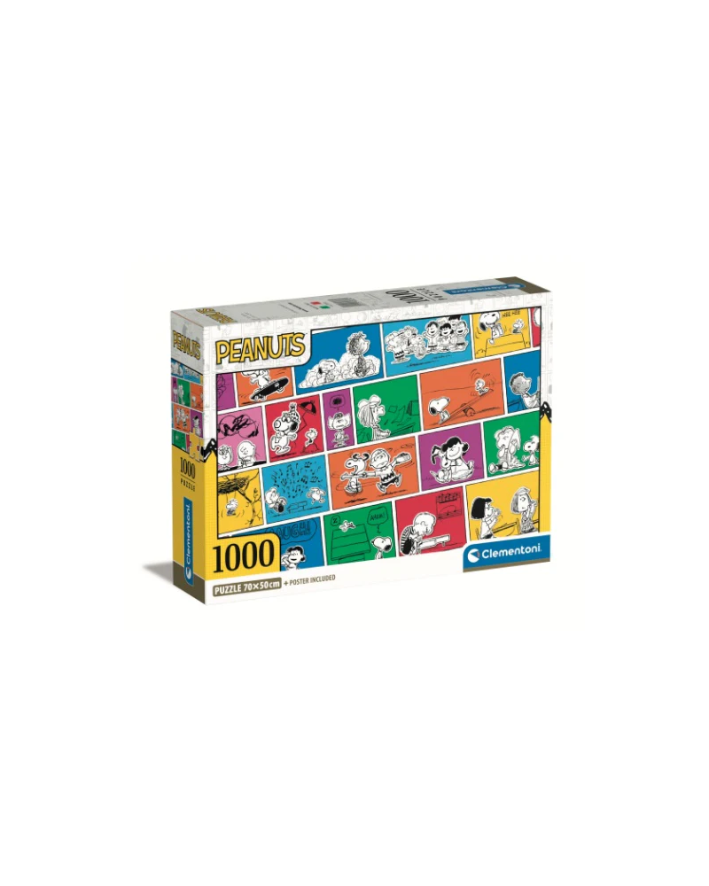 Puzzle 1000 piezas - Charlie Brown - Clementoni [39803]