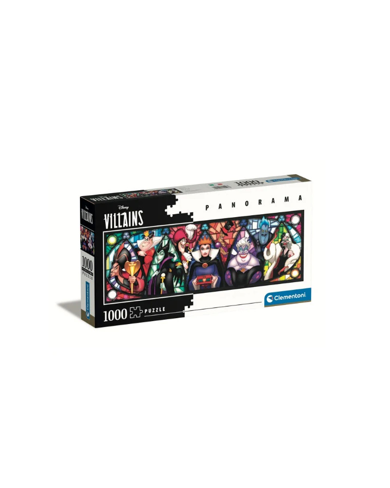 Puzzle 1000 Piezas Panorama - Villanos Disney - Clementoni [39872]