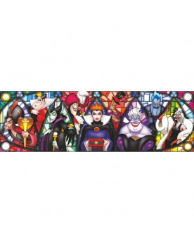 Puzzle 1000 Piezas Panorama - Villanos Disney - Clementoni [39872]