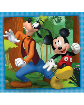 Puzzle 3x48 Piezas - Mickey y Sus Amigos - Clementoni [25298]