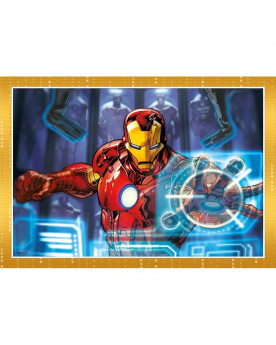 Puzzle Progresivo 4 en 1 - Avengers - Clementoni [21525]