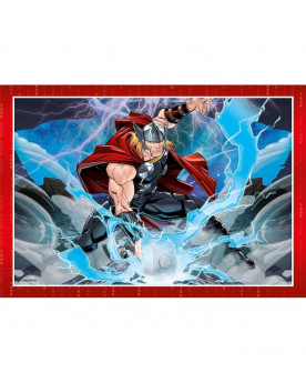 Puzzle Progresivo 4 en 1 - Avengers - Clementoni [21525]