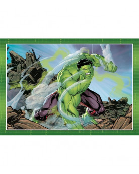 Puzzle Progresivo 4 en 1 - Avengers - Clementoni [21525]