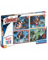 Puzzle Progresivo 4 en 1 - Avengers - Clementoni [21525]