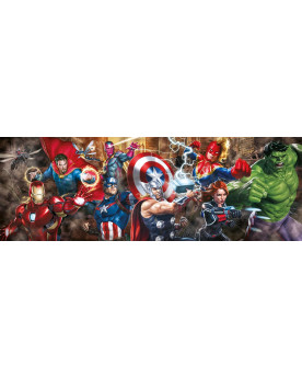 Puzzle 1000 Piezas Panorama - Marvel - Clementoni [39877]