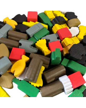 Fichas de Madera - Recursos