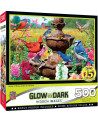 Puzzle 500 Piezas - Garden of Song - Glow in the Dark - Master Pieces