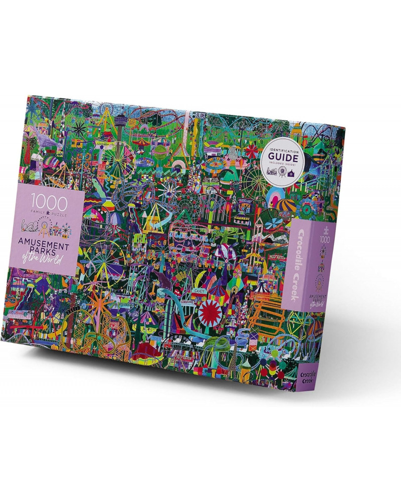 Puzzle 1000 Piezas - Amusement Parks of the World - Crocodile Creek