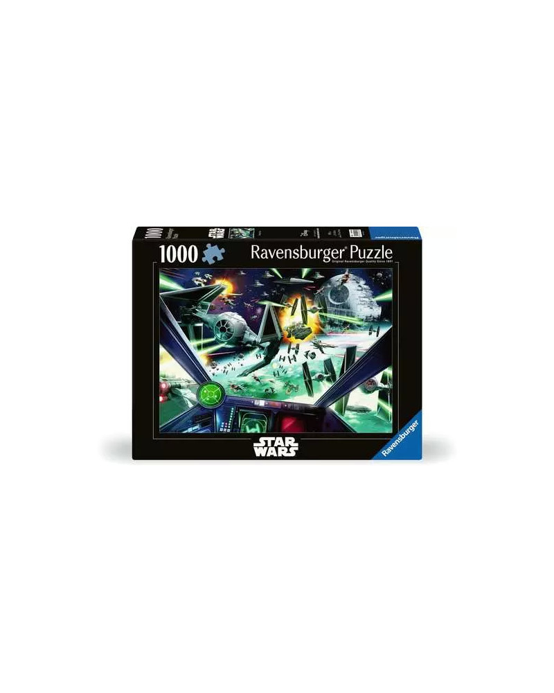 Puzzle 1000 piezas - Cabina X-Wing - Star Wars - Ravensburger