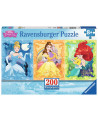 Puzzle 200 piezas XXL - Princesas Disney Panorama - Ravensburger