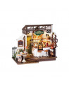 Puzzle 3D - Casita en Miniatura - Slow Life Café DG162 - Rolife