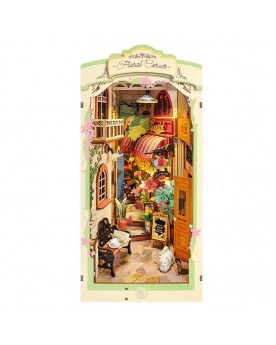 Puzzle 3D - Separador de Libros - Floral Corner TGB09 - Rolife