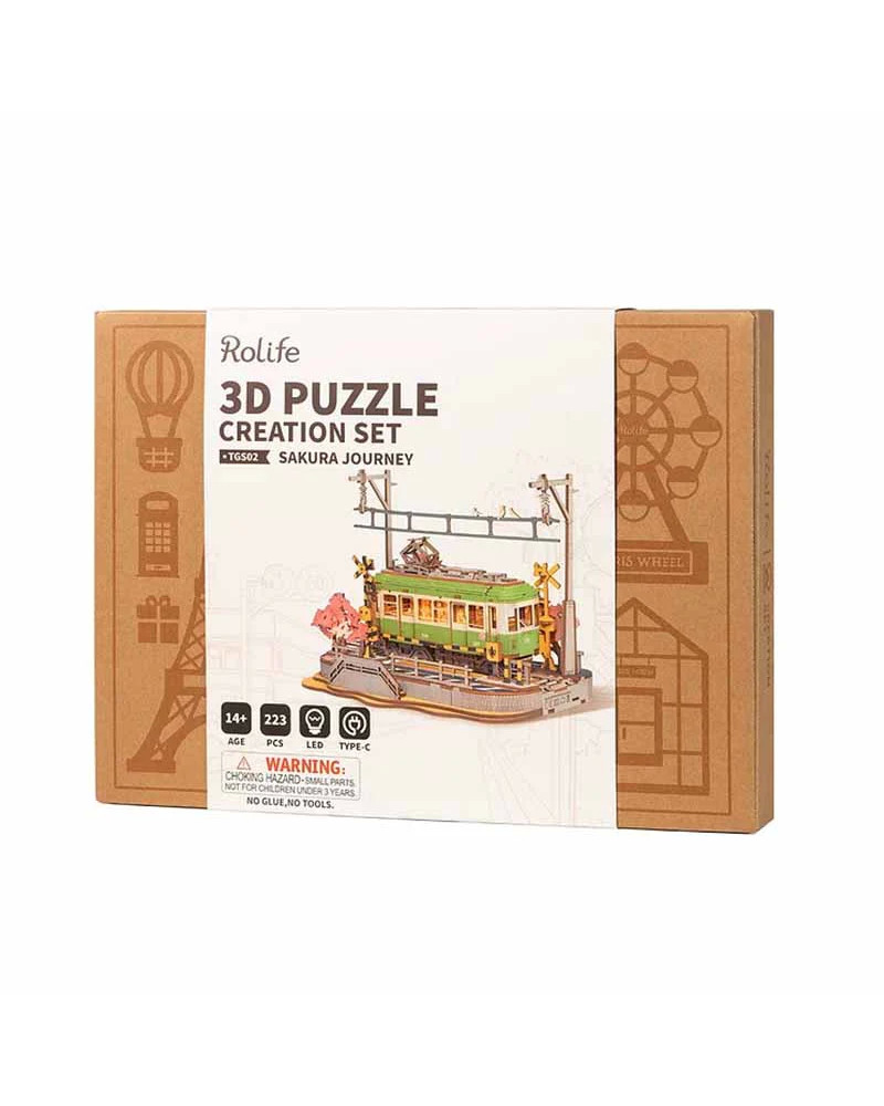 Puzzle 3D - Creation Set - Sakura Journey TGS02 - Rolife