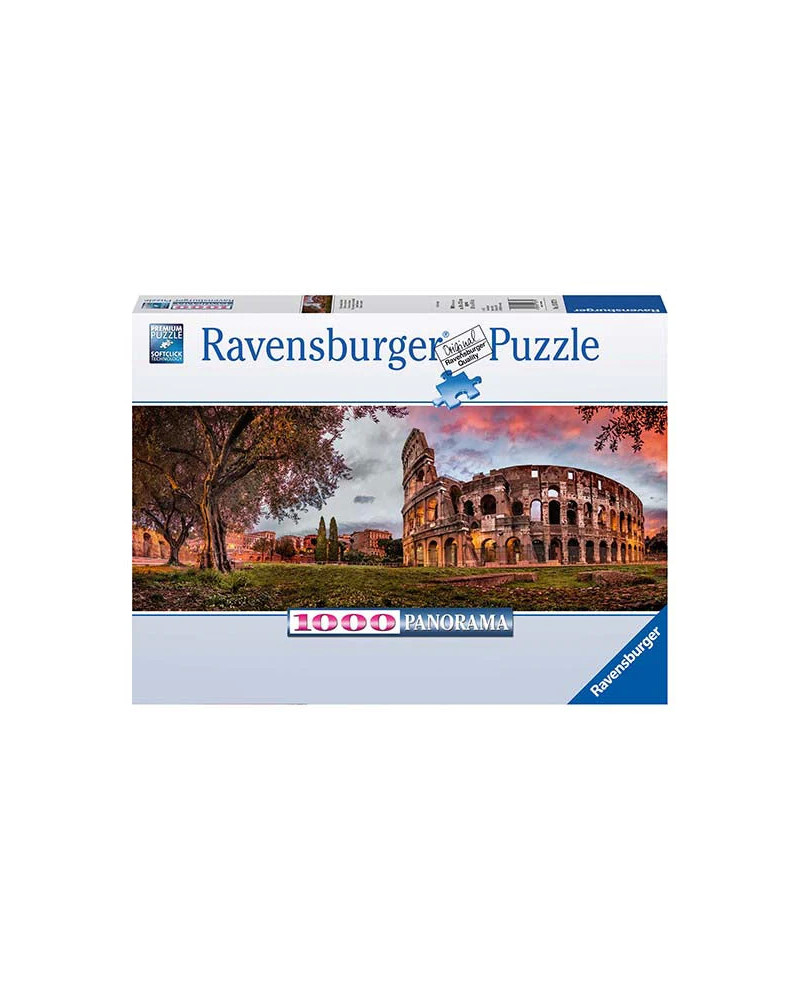 Puzzle 1000 Piezas Panorama - Coliseo al Atardecer - Ravensburger