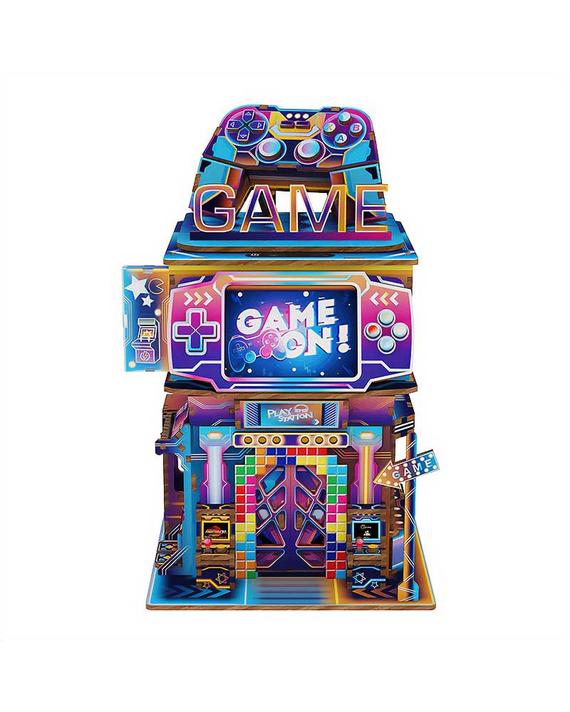 Puzzle 3D - Cyber Game City - Tonecheer