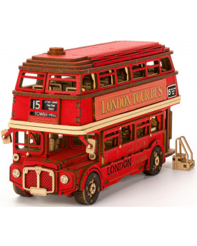 Puzzle 3D - Creation Set - London Tour Bus - Rolife