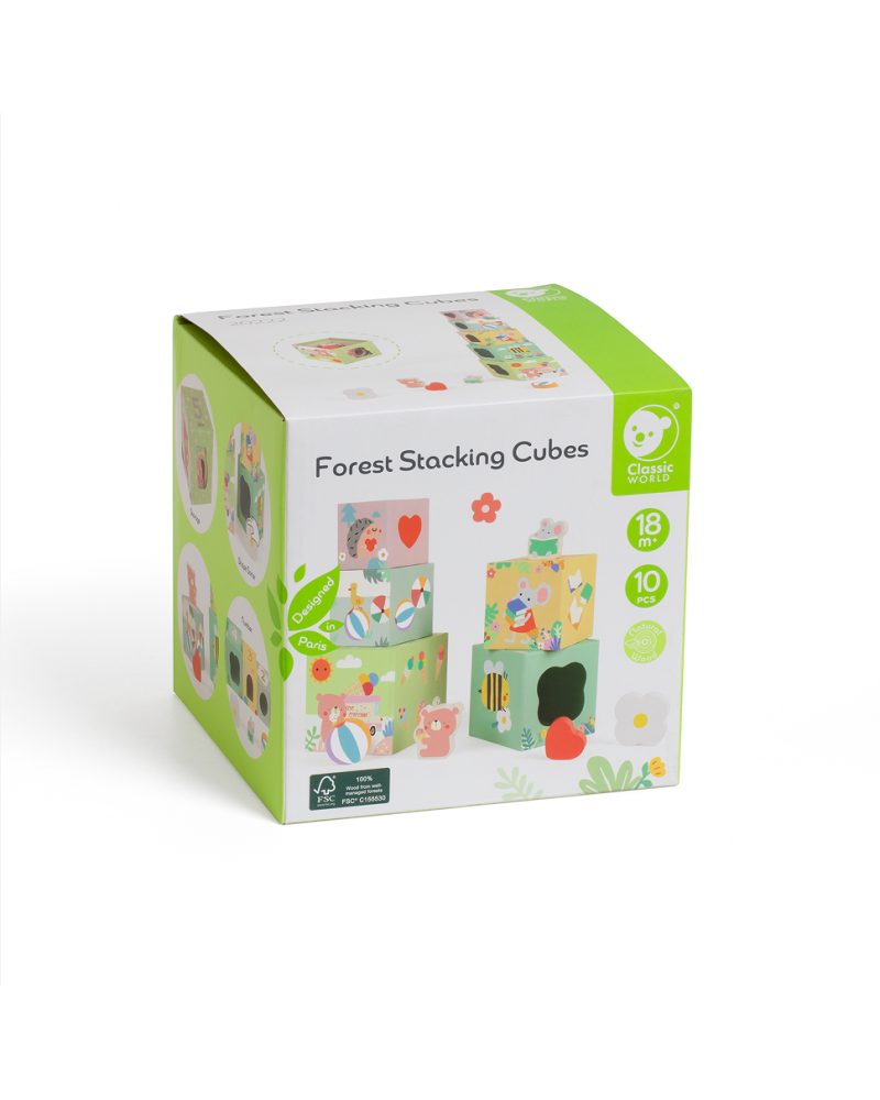 Forest Stacking Cubes - Classic World