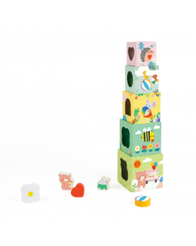 Forest Stacking Cubes - Classic World