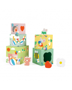 Forest Stacking Cubes - Classic World