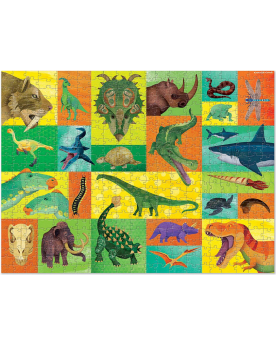 Puzzle 500 Piezas - Prehistoric Giants - Crocodile Creek