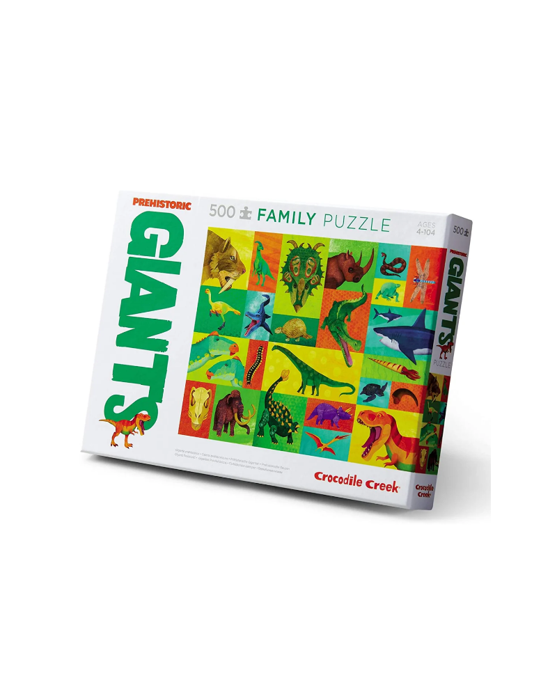 Puzzle 500 Piezas - Prehistoric Giants - Crocodile Creek