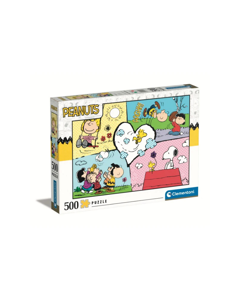 Puzzle 500 piezas - Snoopy (Peanuts) - Clementoni [35558]