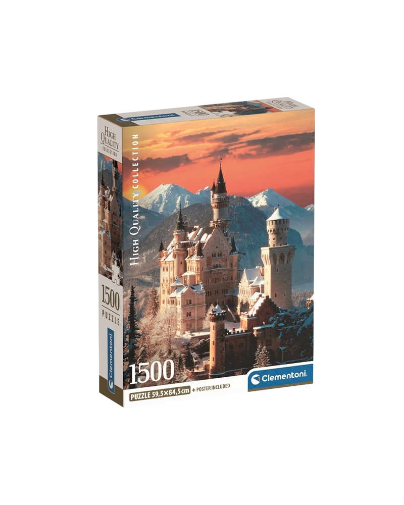 Puzzle 1500 piezas - Neuschwanstein - Clementoni [31716]