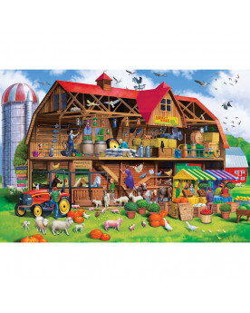 Puzzle 1000 Piezas - Family Barn - Master Pieces