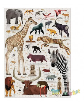 Puzzle 750 Piezas - African Animals - Crocodile Creek