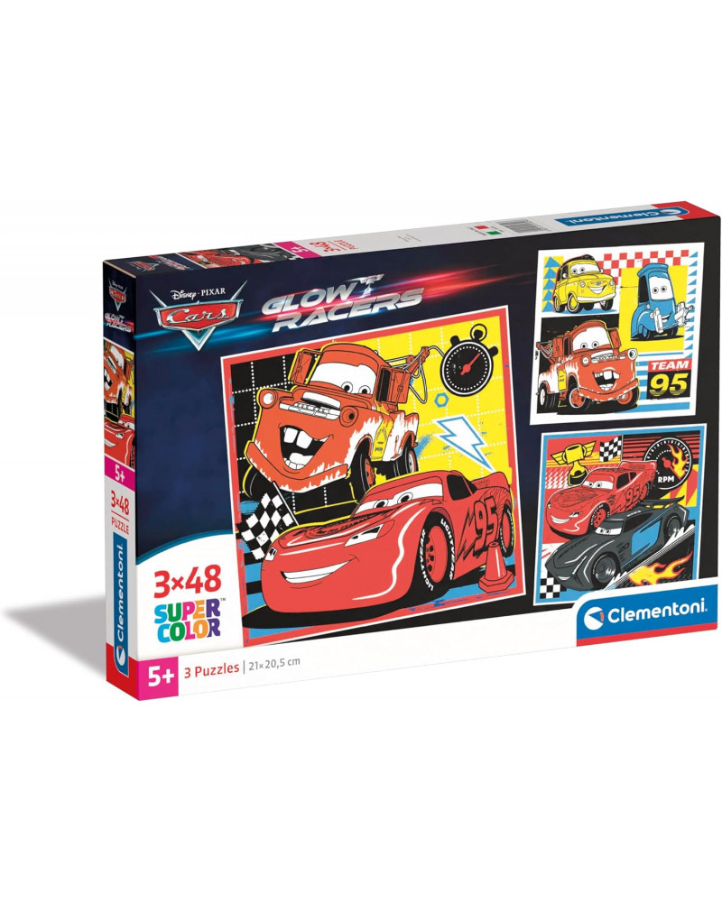 Puzzle 3x48 Piezas - Cars - Clementoni [25309]