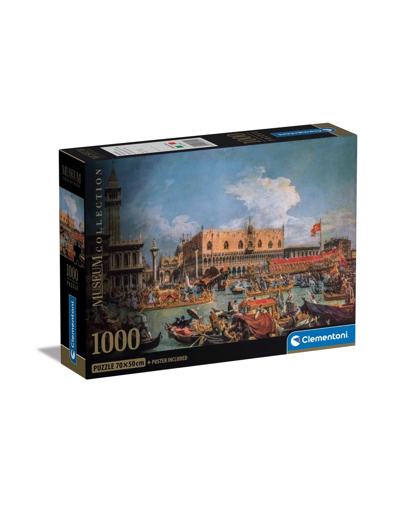 Puzzle 1000 piezas - Canaletto, The Return of the Bucentaur at the Molo on Ascension Day - Clementoni [39792]