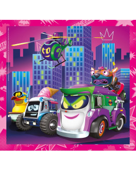 Puzzle 3x48 Piezas - Batwheels - Clementoni [25307]