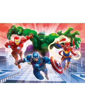 Puzzle 104 piezas - Avengers Fosforescentes - Clementoni [27554]
