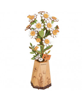 Puzzle 3D - Flor de Madera - Chamomile - Rowood