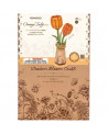 Puzzle 3D - Flor de Madera - Orange Tulip - Rowood