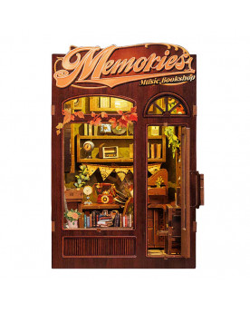 Puzzle 3D - Separador de Libros - Memories Music Bookshop - CuteBee [SD04]
