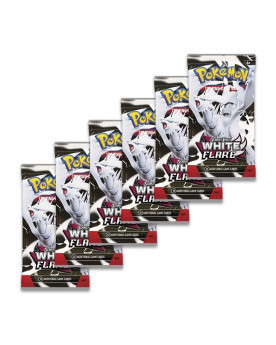 Paquete de Sobres de Refuerzo - Escarlata y Púrpura: Llama Blanca - JCC Pokémon