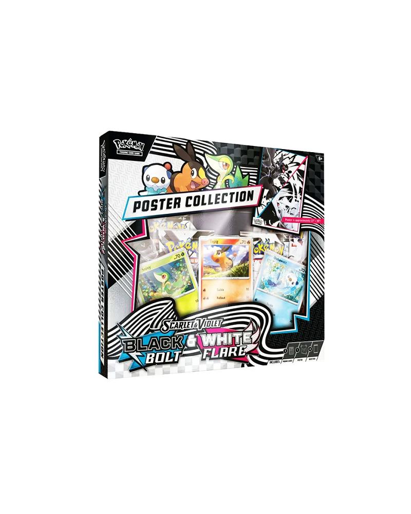 Pokémon TCG: Scarlet & Violet - Black Bolt & White Flare - Poster Collection