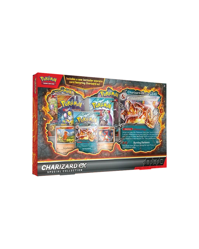 JCC Pokémon: Escarlata y Púrpura - Colección Especial Charizard ex