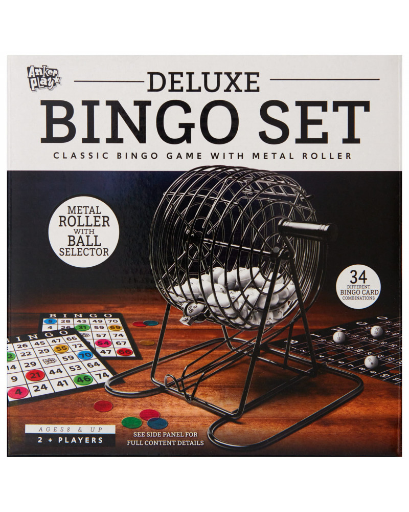 Deluxe Metal Bingo Set