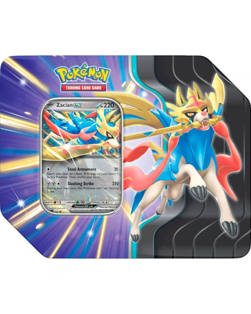 Slashing Leyends Tin: Zacian - Scarlet & Violet - Pokémon TCG