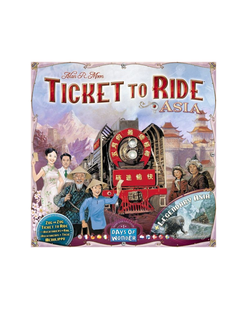 Ticket to Ride - Map Collection 1 - Asia (Expansión)