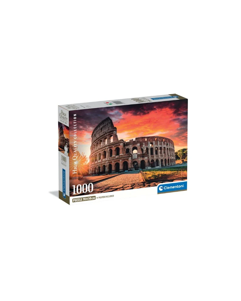 Puzzle 1000 Piezas - Atardecer Roma - Clementoni [39985]