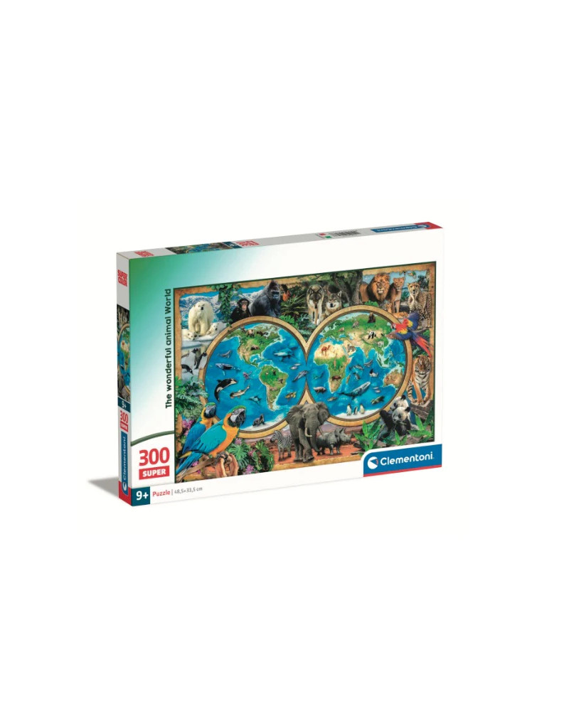 Puzzle 300 piezas - Maravilloso Mundo Animal - Clementoni [21723]