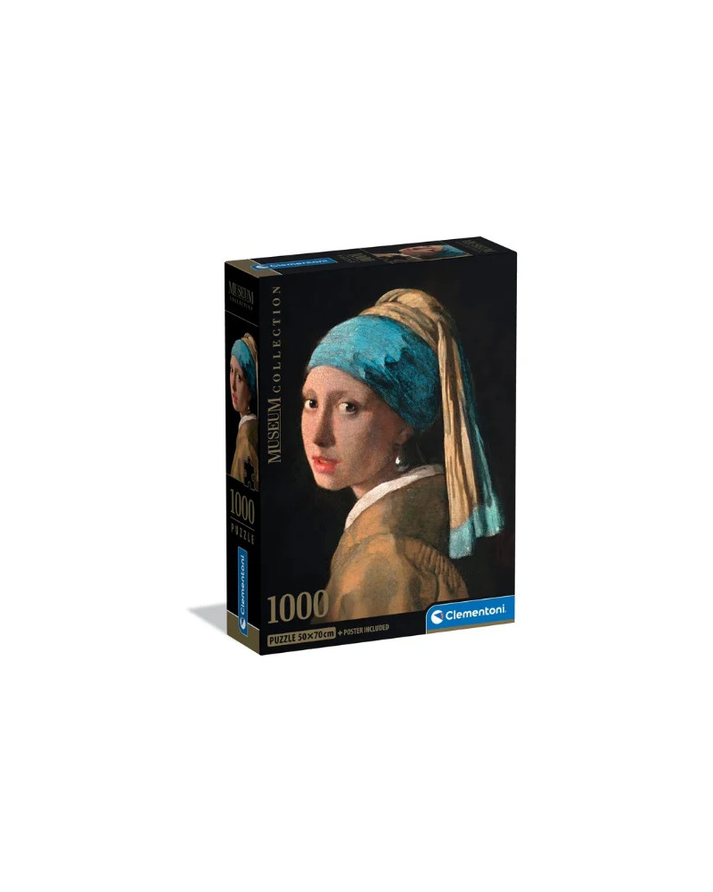 Puzzle 1000 piezas - Girl With a Pearl Earring  - Clementoni [39967]