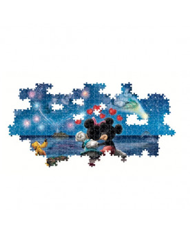 Puzzle 1000 Piezas Panorama - Mickey y Minnie - Clementoni [39503]