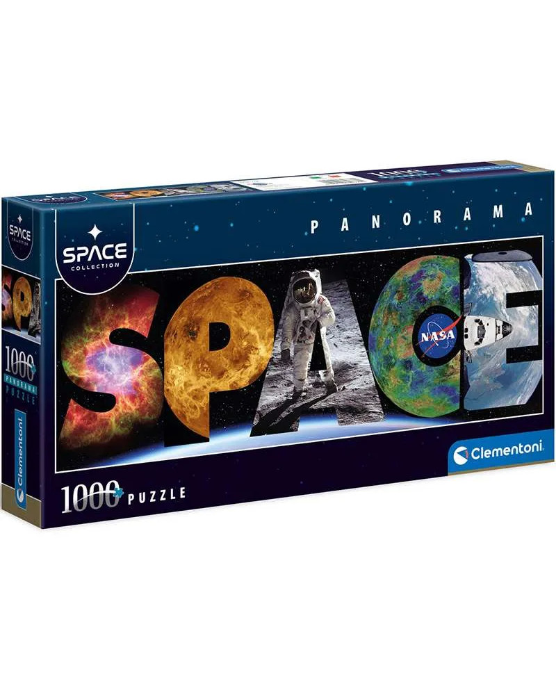 Puzzle 1000 Piezas Panorama - Espacio, Nasa - Clementoni [39638]