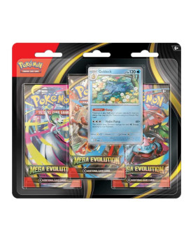 Blister de 3 Sobres - Megaevolución - JCC Pokémon