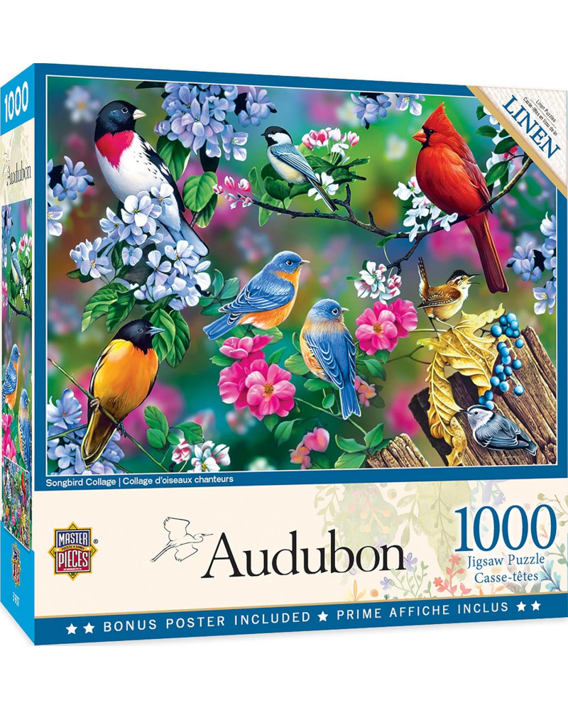 [Empaque Dañado] 1000 Piezas - Songbird Collage - Master Pieces