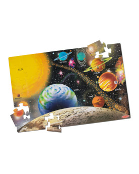 [Empaque Dañado] Puzzle 48 piezas para suelo - Sistema Solar - Melissa & Doug